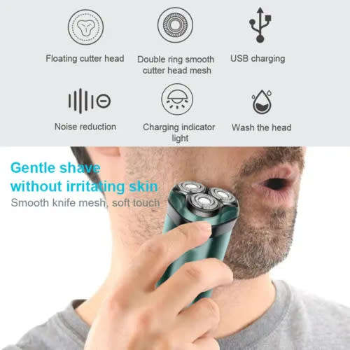 Best Selling Electric Shaver Rechargeable Shaver 3D Floating Blade Sideburn Cutter Usb Shaver Dl-920