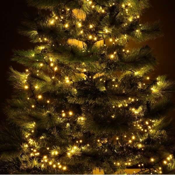 Interconnect Black Wire Fairy Light Warm White 20M