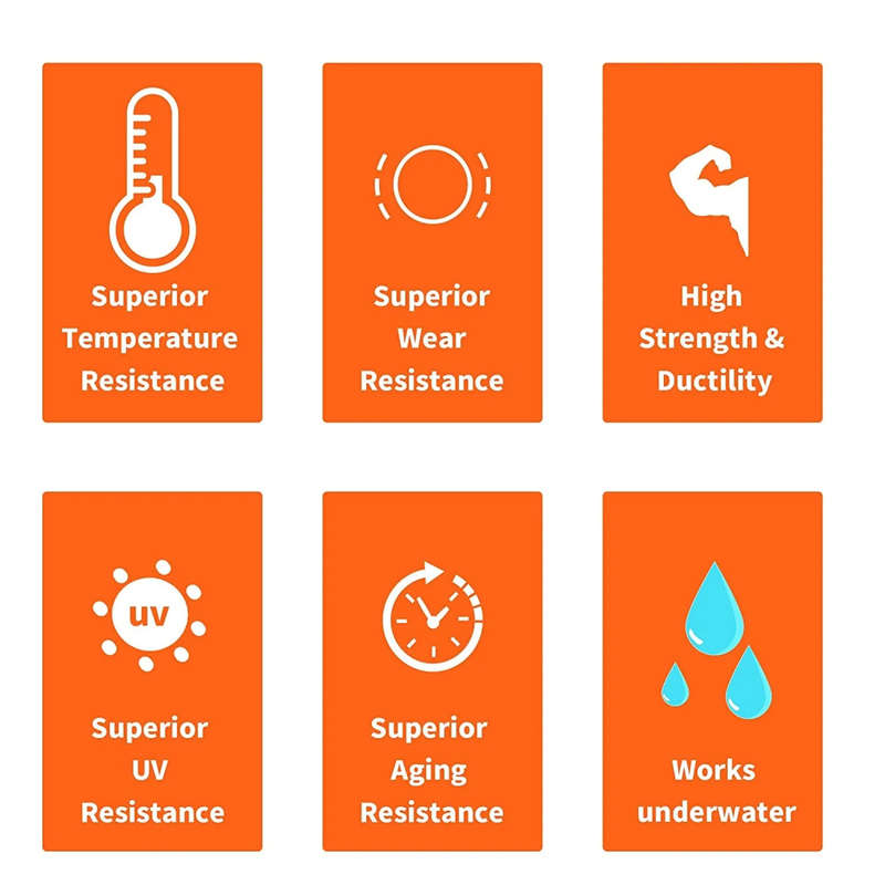 Practical Water Leak Repair Waterproof Tape Pipe Leaking Roof Water Tape Leak Solution Aluminum Foil