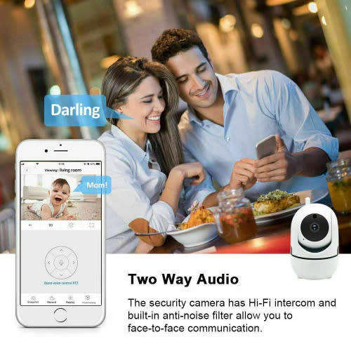 Smart Wireless Wifi Infrared Cutting Security Network Camera Night Vision Intelligent Auto Tracking
