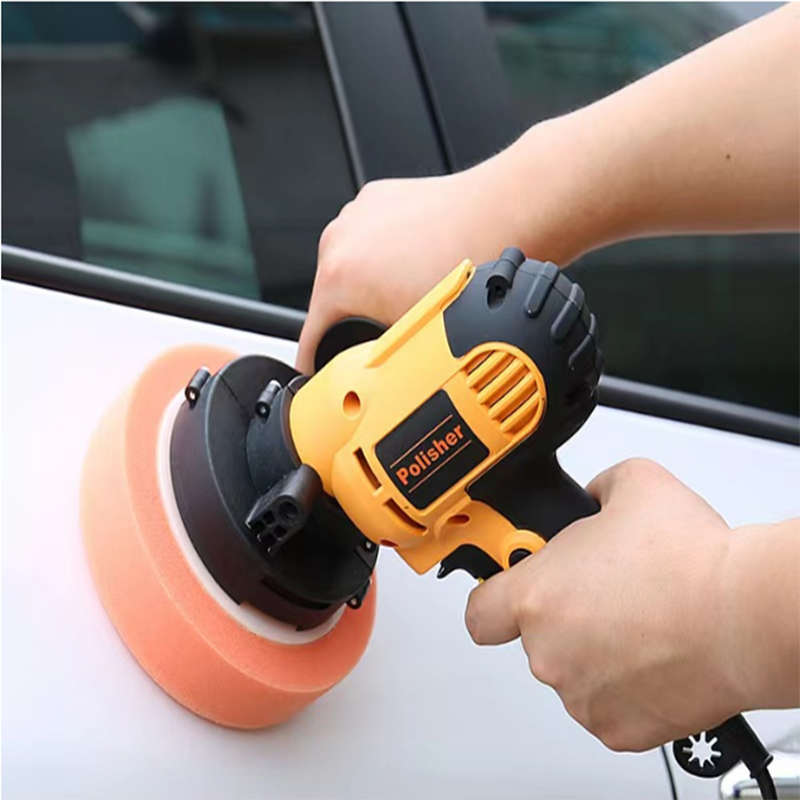 Rotary Car Polisher Buffer Waxer Variable Speed Polishing Towel Pad Kit