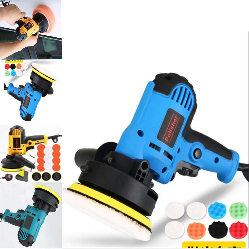 Rotary Car Polisher Buffer Waxer Variable Speed Polishing Towel Pad Kit