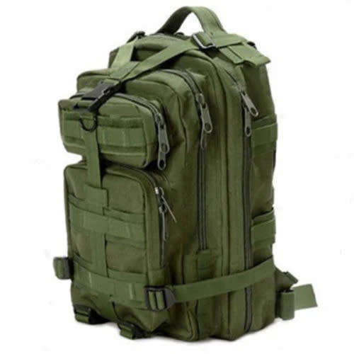 Large Space Backpack Military Tactical Sports Backpack Outdoor Travel Camping (Color Random)