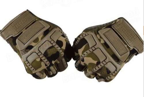 Non-Slip Soldier Half Finger Gloves Tactical Outdoor Non-Slip Sports Riding Motorcycle