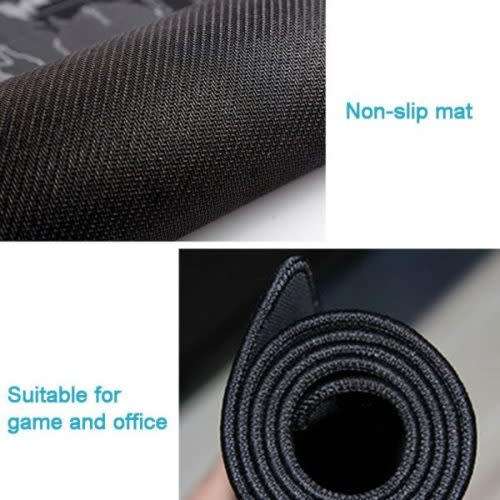 Anti-Slip World Map Gaming Mouse Pad (90cm x 40cm)