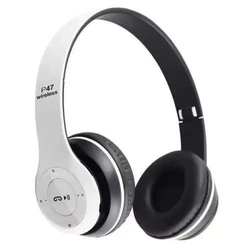 Super Cool Bluetooth Headset, Wireless Headset, Folding Headset (Random Color)