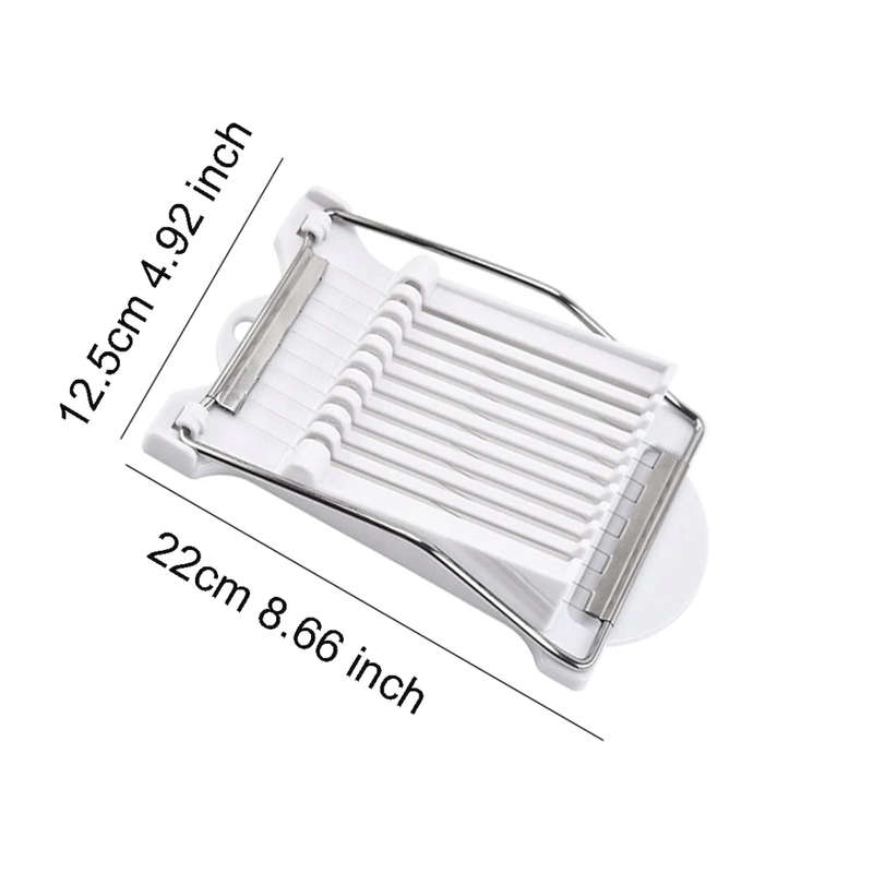 Super Convenient Spam Slicer, Luncheon Meat Slicer, Multipurpose Stainless Steel Wire Egg Slicer, To