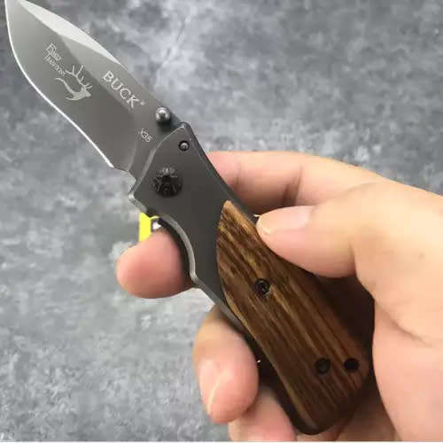 Portable Outdoor Survival Hunting Camping Folding Knife