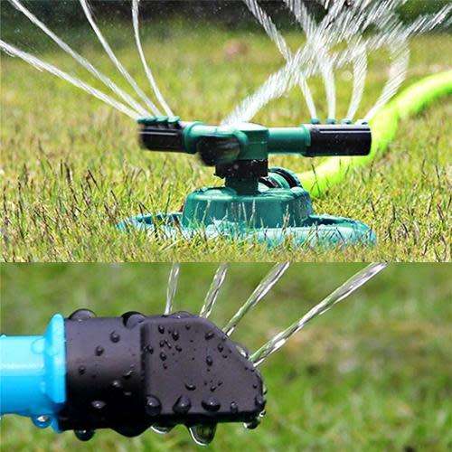 360° Rotating Lawn Sprinkler Garden Sprinkler Head Automatic Sprinkler