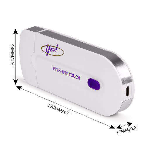 Easy-to-use, painless hair removal and finishing touch, just like the instant epilators you see on T