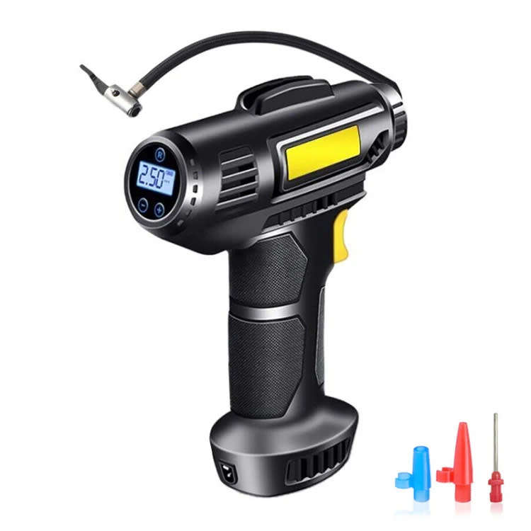 Ultra-Convenient Car-Mounted Portable Mini Wireless Digital Display Tire Air Pump
