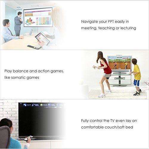 Mini Wireless Keyboard 6-Axis Gyroscope Air Mouse Remote Control For Pc Tv Kk