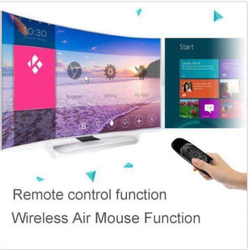 Mini Wireless Keyboard 6-Axis Gyroscope Air Mouse Remote Control For Pc Tv Kk