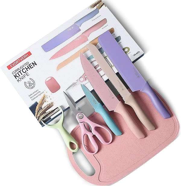Pastel Color Knife Set