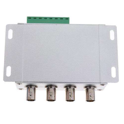 4 Channel Cctv Via Twisted Pair Passive Video Balun Transceiver