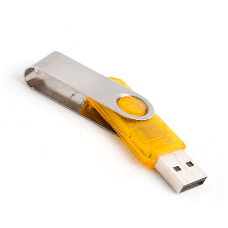 4Gb Rotating Model Usb 2.0 Flash Stick Drive Storage (Random Colors)