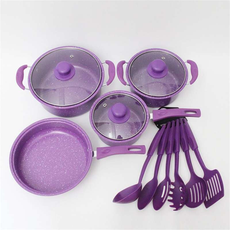 High-Looking 13-Piece Household Cookware Set