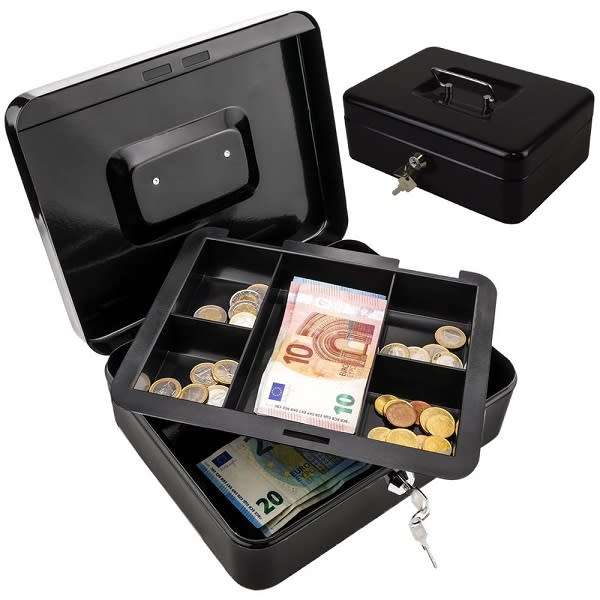 Convenient Lockable Small Cash Drawer 12 Inches