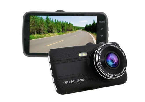 Portable Car Dvr Full Hd Car Camera Car Digital Recorder 4 Dual Lenses