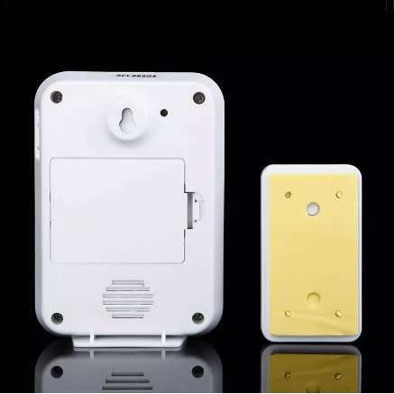 Wireless Doorbell Battery Powered With 4-Level Volume Doorbell, 100 Meters