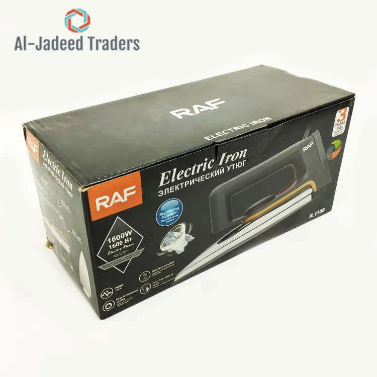 Convenient Raf Dry Iron - Lightweight Dry Iron - Classic Dry Iron With Non-Stick Soleplate