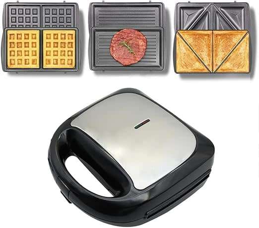 Home Portable Sandwich Maker 3 In 1