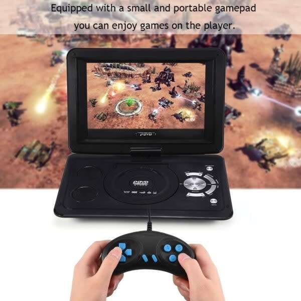 Portable Hd Dvd Player With Lcd Screen With Tv Tuner/Card Reader/Usb/Games 13.9 Inch