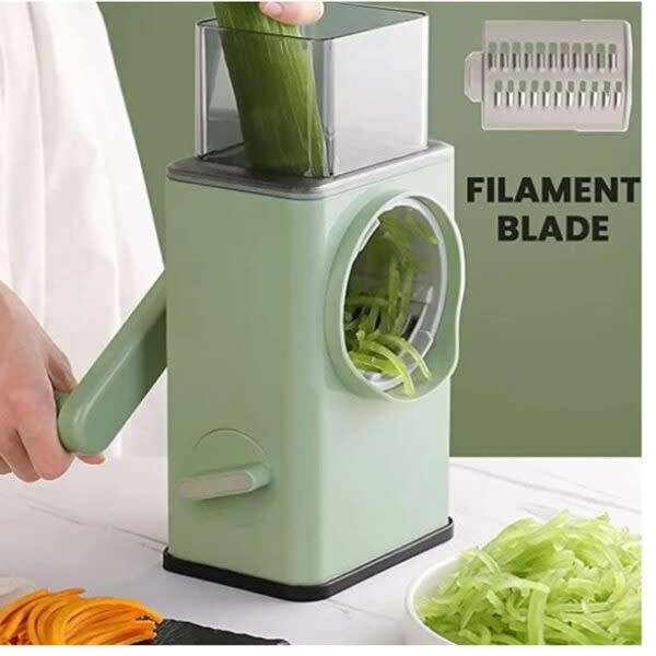 Home Portable Manual Rotary Cheese Grater, Vegetable Slicer