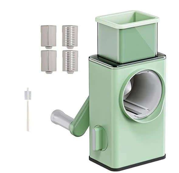 Home Portable Manual Rotary Cheese Grater, Vegetable Slicer