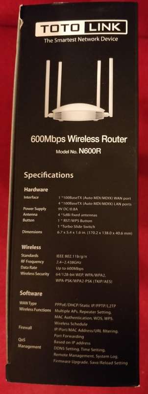 Totolink N600R 11N 600Mbps Wireless Router