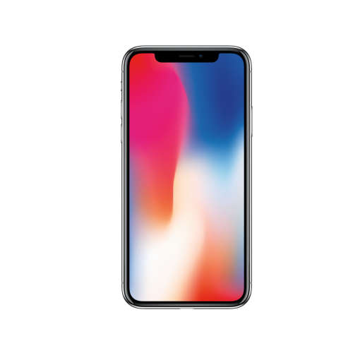 iPhone X 64GB Silver with 4 FREE iPhone X Cases!!!