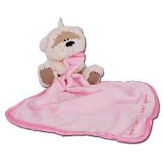 Baby girl comfort blanket