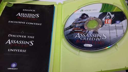 Assassins Creed IV Black Flag (No Disc 2)  XBOX 360