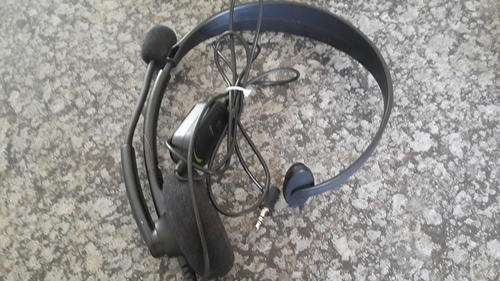 Black Microsoft Xbox 360 Wired Headset