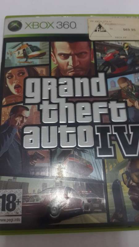 Grand Theft Auto IV (GTA) XBOX 360