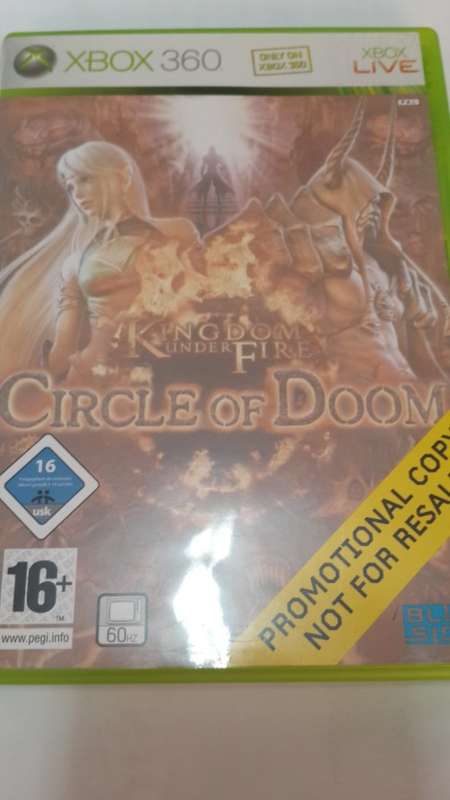 Kingdom Under Fire Circle Of Doom XBOX 360