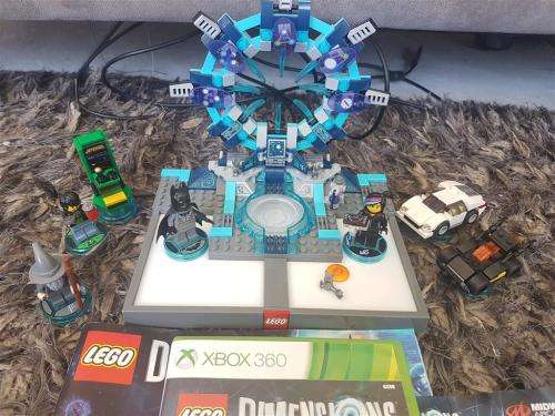XBOX 360 Lego Dimensions + Portal + Figures