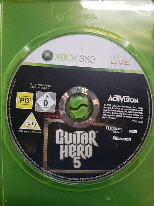 Guitar Hero 5 XBOX 360