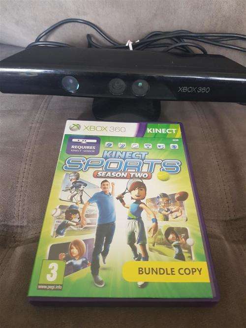 Xbox 360 Kinect Sensor + Game