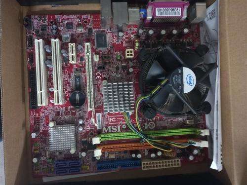 MSI MS-7507 Motherboard + Pentium Dual Core 2.00Ghz