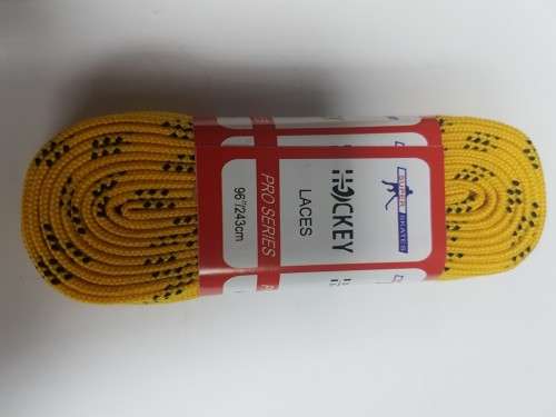 Yellow Ice Skate / Hockey Shoe Lace 243cm (6 to 8 UK)