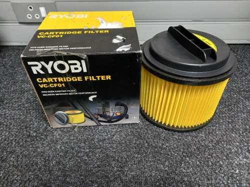 Ryobi cartridge filter VC-Cf01