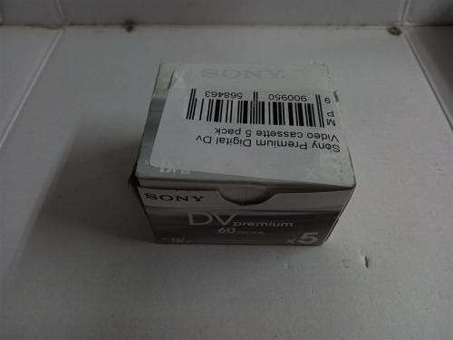 Sony Premium Digital DV Video Cassette 5 pack