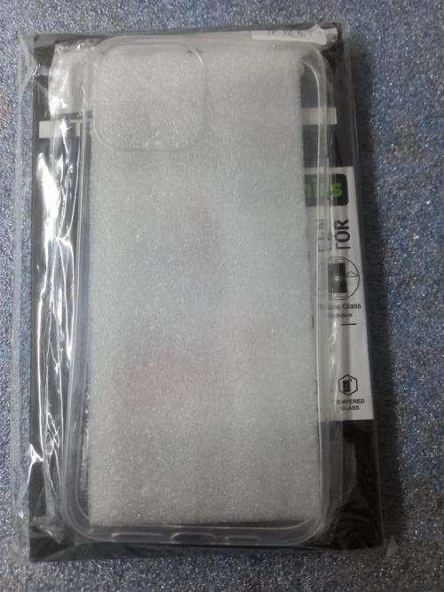 Tempered Glass + Protective clear case Iphone 12 Pro Max
