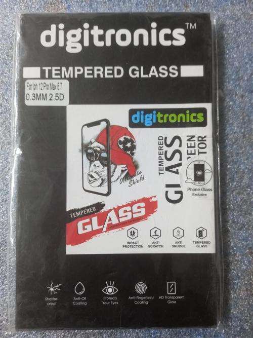 Digitronics Tempered glass Iphone 12 Pro Max