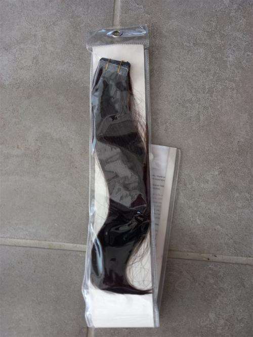 Andrea tape in extensios off black 30cm 20 tapes