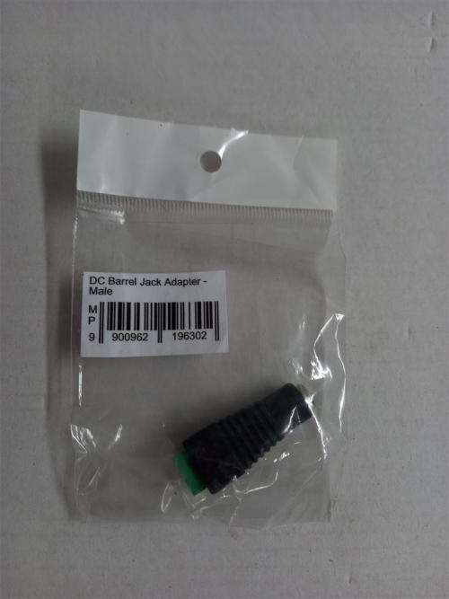 4 x DC barrel jack adapter male