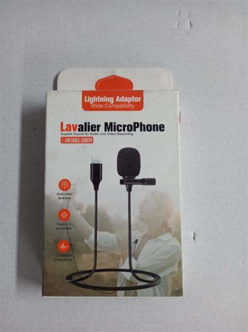 xTek 1.5m Mini Lavalier lightning microphone for Iphone