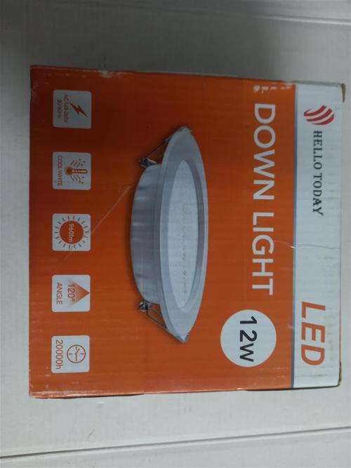 MrUL-12w LED down light frost 6500k x 2pcs