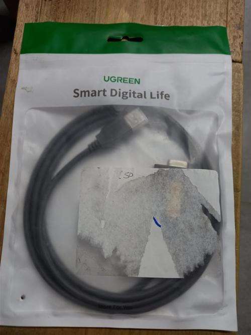Ugreen USB to DB9 RS-232 Adapter cable 1.5m